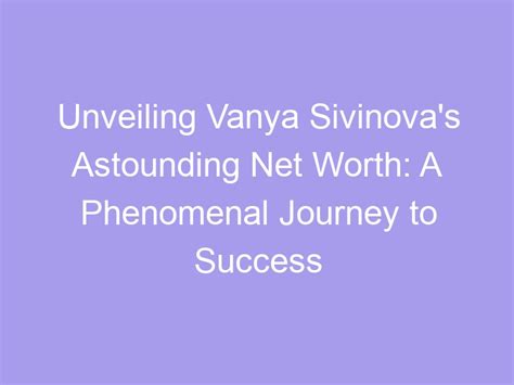 A Phenomenal Journey to Success