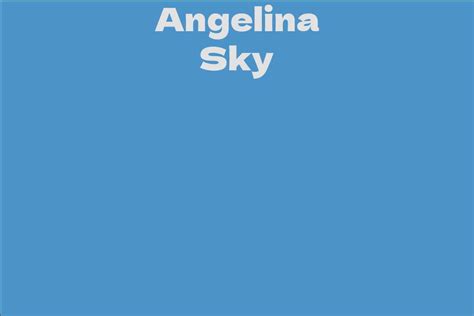 A Versatile Artist: Angelina Sky's Talents and Accomplishments
