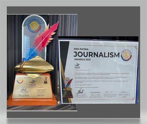 Achievements and Recognitions in Journalism