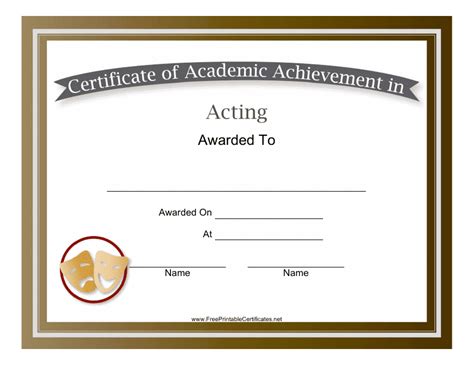Acting Achievements