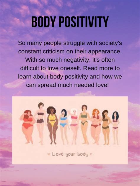 Advocacy for Mental Health and Body Positivity