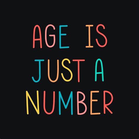 Age - Just a Number