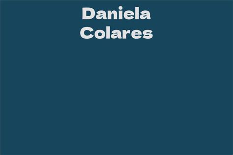 An Inspirational Journey: A Glimpse into Daniela Colares' Path of Achievement