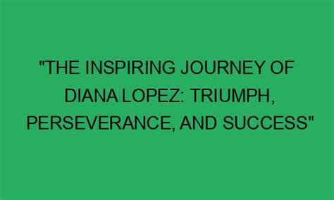 An Inspiring Journey of Triumph and Perseverance