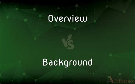 Background Overview