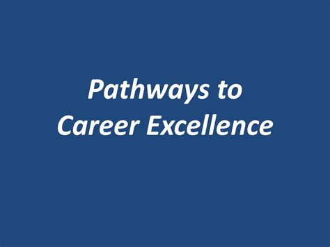 Career Excellence and Accomplishments