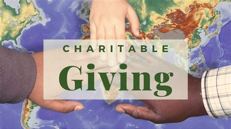 Charitable Endeavors and Endeavors of Giving Back