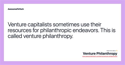 Charitable Endeavors and Philanthropic Ventures