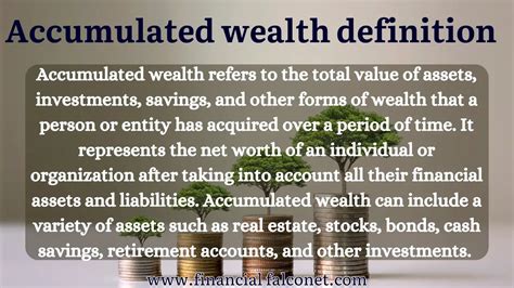 Counting the Accumulated Wealth