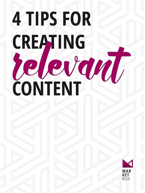 Create Outstanding, Relevant Content