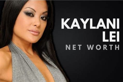 Evaluating Keeani Lei's Net Worth and Financial Success