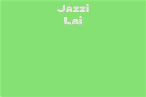 Exploring Jazzi Lai's Unique Fashion Style
