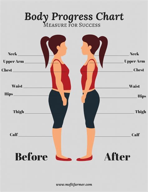 Figure: Body Measurements and Impacts on Her Image