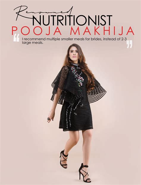Figure: Insights into Pooja Makhija's Approach to a Healthy Body