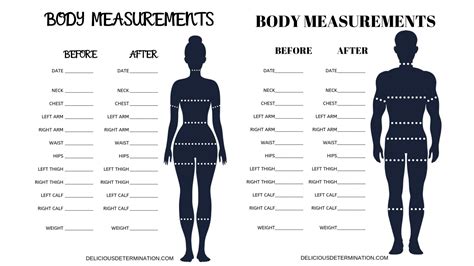 Figure Description: Analyzing the Body Measurements