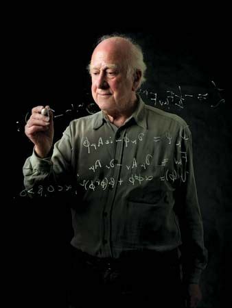Figure of Peter Higgs: A Mathematical Genius