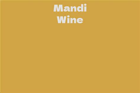 Financial Evaluation of Mandi Wine