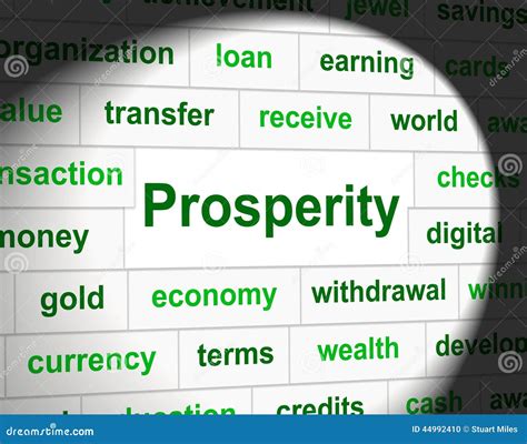 Financial Prosperity and Economic Achievement