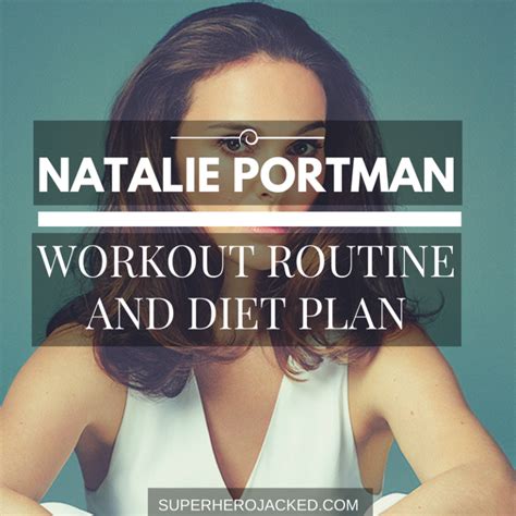 Fitness and Beauty Secrets: Natalie's Regimen