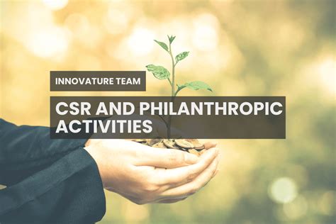 Future Plans and Philanthropic Activities