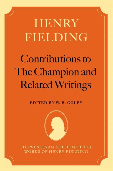 Henry Fielding's Literary Journey and Contributions