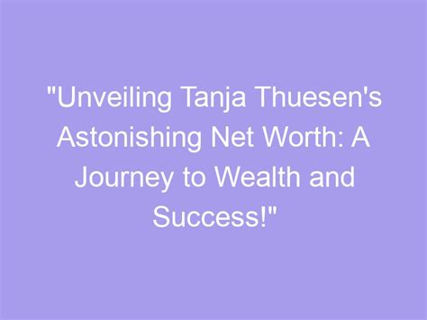 Journey to Success and Astonishing Wealth