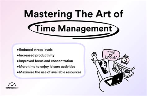 Mastering the Art of Effective Time Management