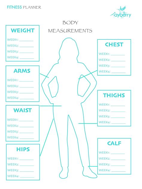 Personal Information and Body Measurements