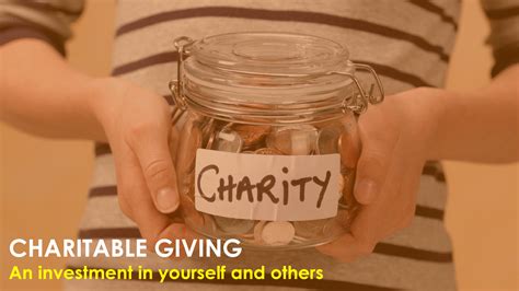 Philanthropic Contributions and Acts of Charity