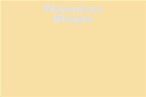 Phoenixxx Blaque: The Emerging Talent of the Music Industry