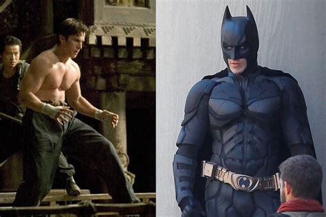 Physical Transformations: The Dark Knight and A Skeleton-Like Figure
