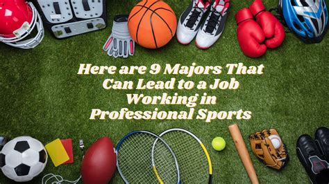 Professional Career in Sports