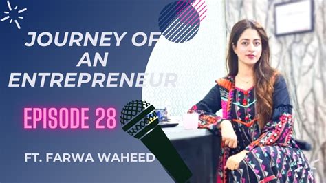 Professional Journey of Farwa Waheed