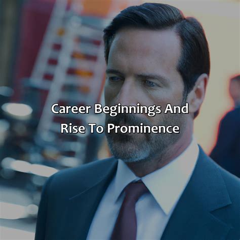 Rising to Prominence: The Career Journey of an Accomplished Individual