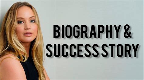 Rising to Stardom: Jennifer's Career Achievements