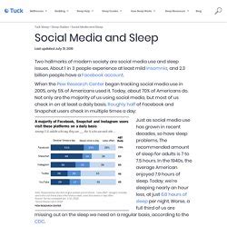 The Detrimental Effects of Social Media on Sleep Patterns and Emotional Wellbeing