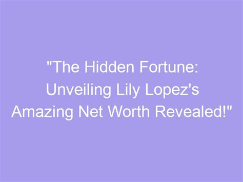 The Hidden Fortune: Unveiling Jolla Pr's Financial Worth