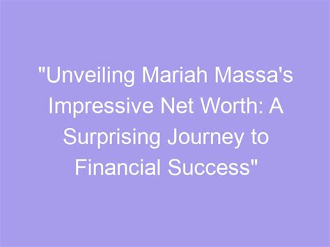 The Journey to Financial Success: Angelic Mary's Impressive Wealth and Earnings