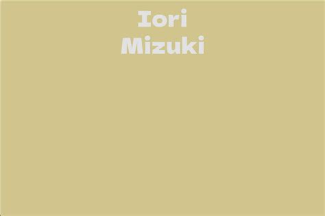 The Phenomenon of Iori Mizuki: A Global Sensation