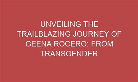 The Trailblazing Journey of a Transgender Visionary