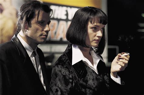 The Unforgettable Pair: Travolta and Uma Thurman in "Pulp Fiction"