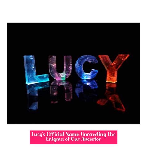 The enigmatic persona of Lucy Diamonds: Unraveling the enigma