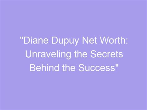 Unraveling Diane Hunter's Professional Achievements and Successes