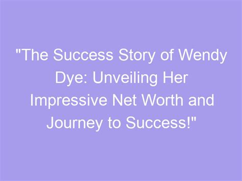 Unveiling Wendy Donayre's Journey to Success