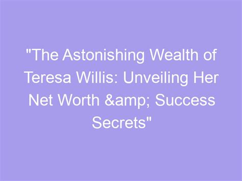 Unveiling the Astonishing Wealth of Sophia Eh
